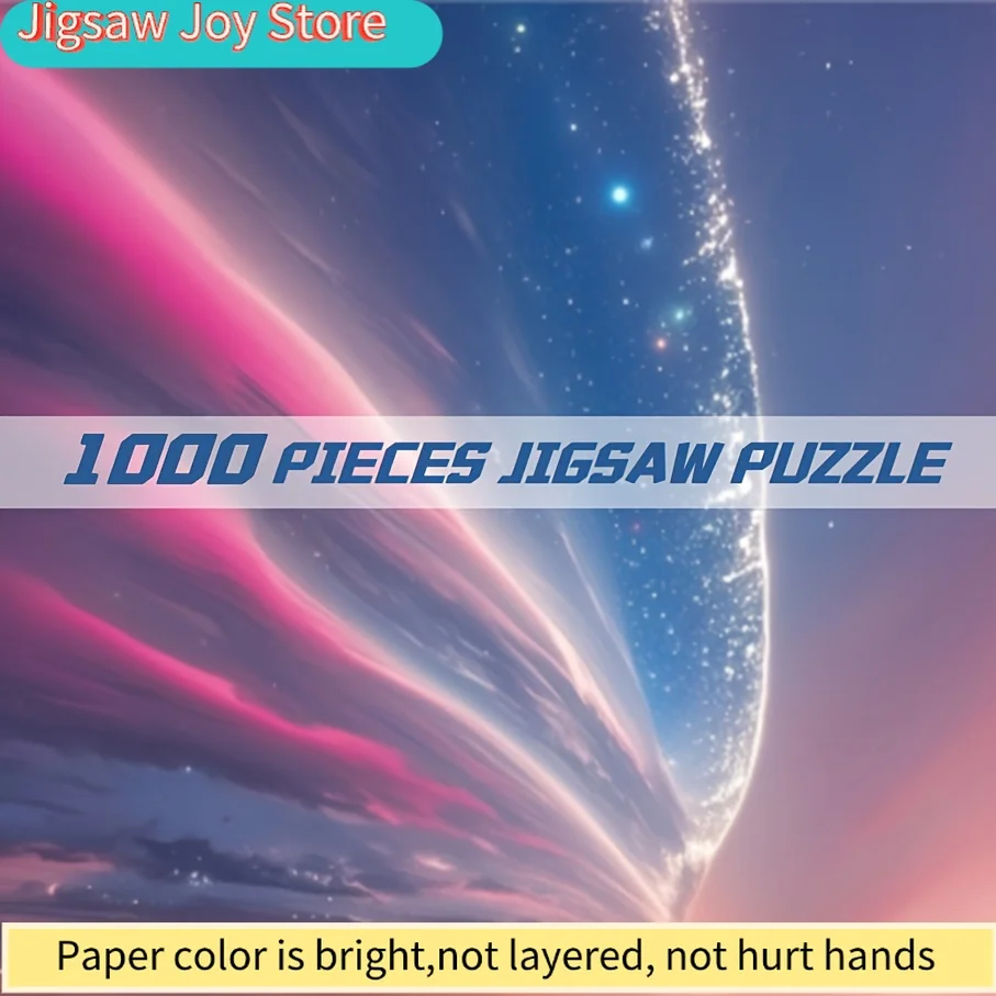 Jigsaw Puzzle - Aurora Borealis Northern & Pink-Purple-Pink Iridescent Starry Night Sky, Large Challenging Puzzle for s &, 3D
Jigsaw Puzzle - Aurora Borealis Northern & Pink-Purple-Pink Iridescent Starry Night Sky, Large Challenging Puzzle for s &, 3D
