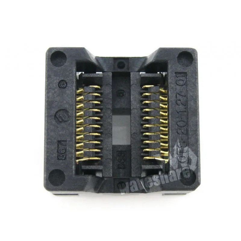 Makerseek OTS-20-1.27-01 SKU 2998 Waveshare OTS 20 1.27 01, Test Burn in Socket,
Makerseek OTS-20-1.27-01 SKU 2998 Waveshare OTS 20 1.27 01, Test Burn in Socket,