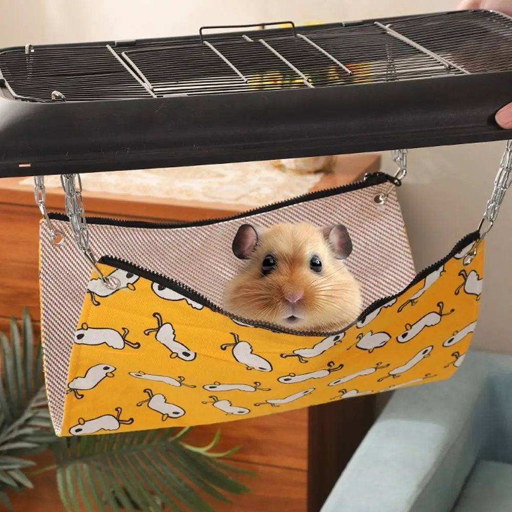 Cartoon Hamster Tunnel Hammock Comfortable Breathable Hamster Hanging Cage Practical Swing Sleeping Bed For Small Animals
Cartoon Hamster Tunnel Hammock Comfortable Breathable Hamster Hanging Cage Practical Swing Sleeping Bed For Small Animals