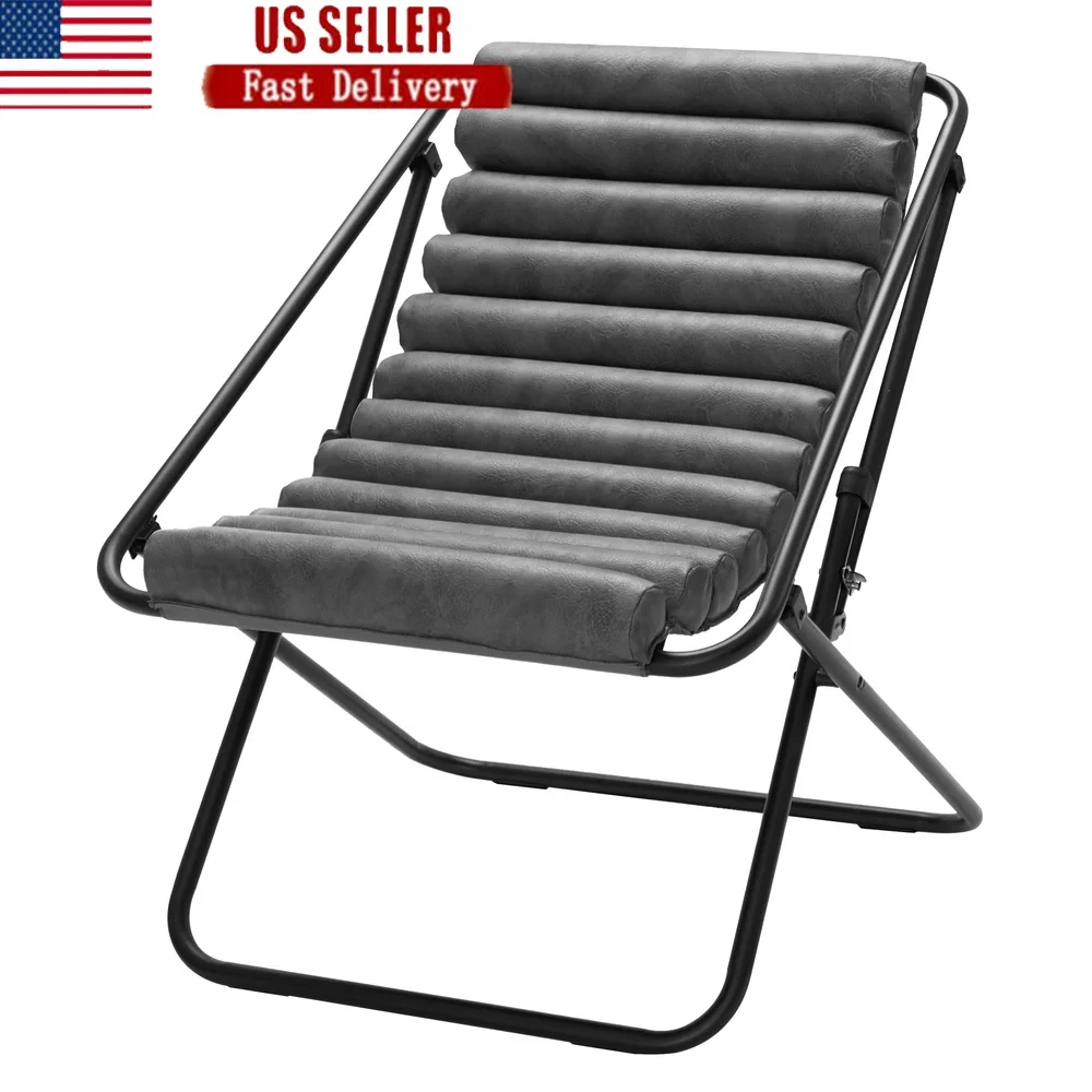 Прочный ребристый складной стул для отдыха на открытом воздухе, терраса для патио, стильные сидения для бассейна с прочным стальным каркасом
Прочный ребристый складной стул для отдыха на открытом воздухе, терраса для патио, стильные сидения для бассейна с прочным стальным каркасом