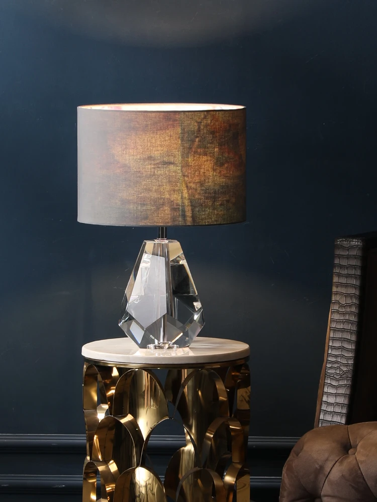 Europe Crystal LED Lights Cloth Table Lamp Shade Art Deco Table Light For Bedroom Bedside Hotel Study Living Room Desk Lamp E27
Europe Crystal LED Lights Cloth Table Lamp Shade Art Deco Table Light For Bedroom Bedside Hotel Study Living Room Desk Lamp E27