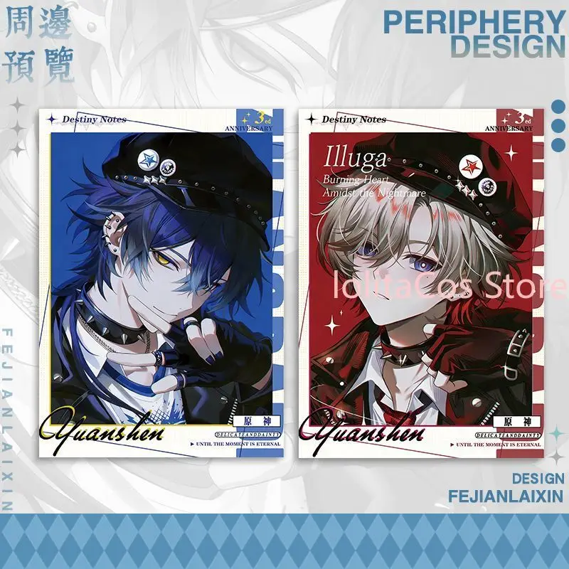 New Genshin Impact Lohen Flins Venti Illuga Anime Paper Card Polaroid-style Photocard Fan Collection Ornament Decor Gift Cosplay
New Genshin Impact Lohen Flins Venti Illuga Anime Paper Card Polaroid-style Photocard Fan Collection Ornament Decor Gift Cosplay