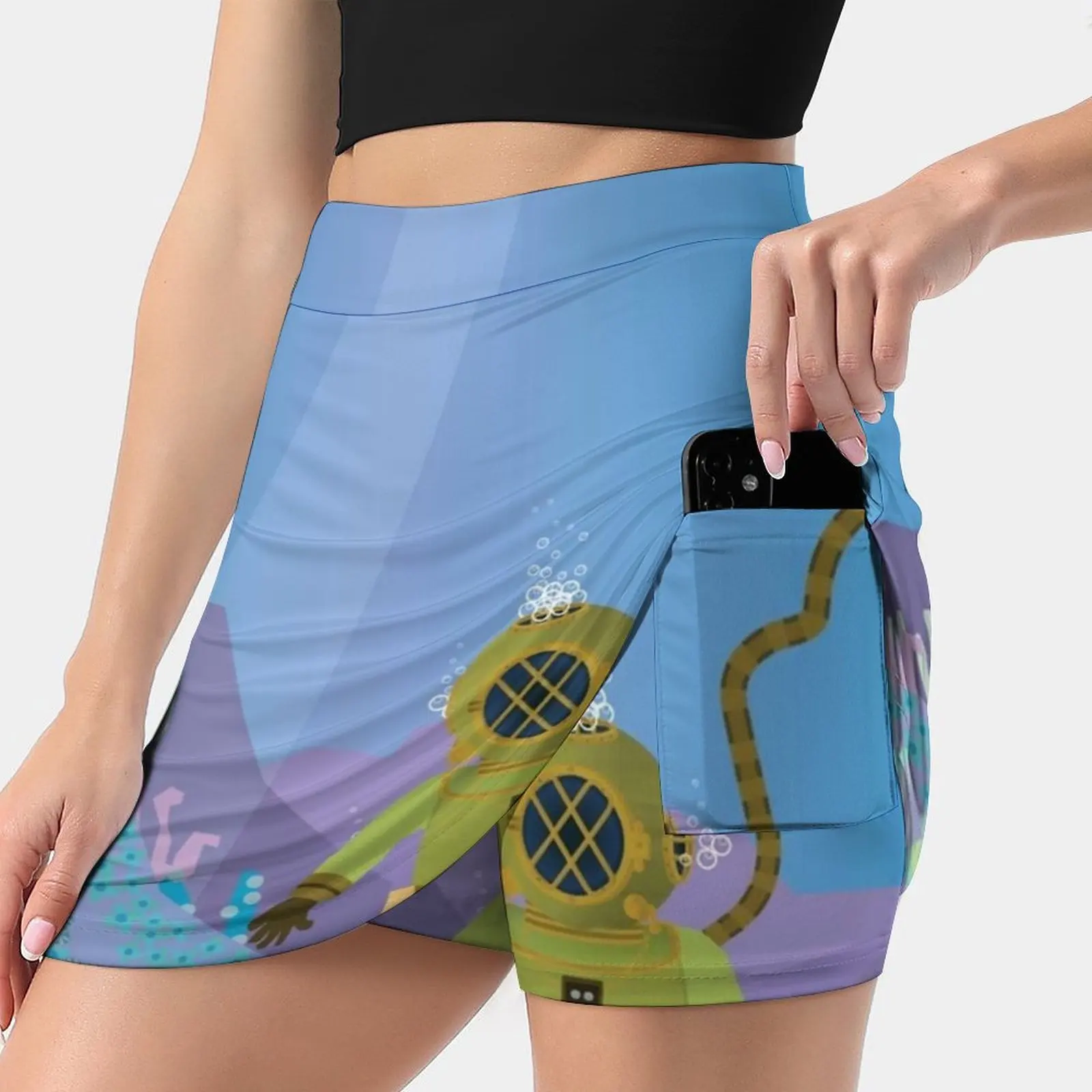 Hidden Treasure Of The Deep Women's skirt Mini Skirts A Line Skirt With Hide Pocket Scuba Coral Colour Life Light Reef Treasure
Hidden Treasure Of The Deep Women's skirt Mini Skirts A Line Skirt With Hide Pocket Scuba Coral Colour Life Light Reef Treasure