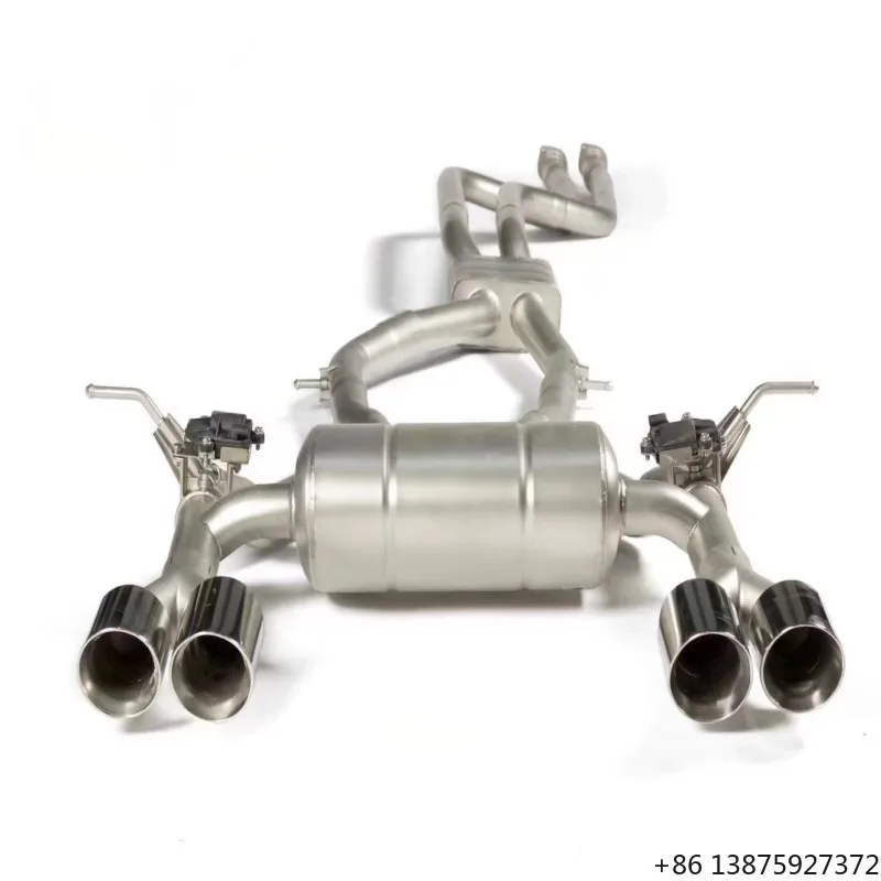 Автомобильные запчасти: выхлопная система Valvetronic с глушителем и насадками для M3 F80 M4 F82
Автомобильные запчасти: выхлопная система Valvetronic с глушителем и насадками для M3 F80 M4 F82