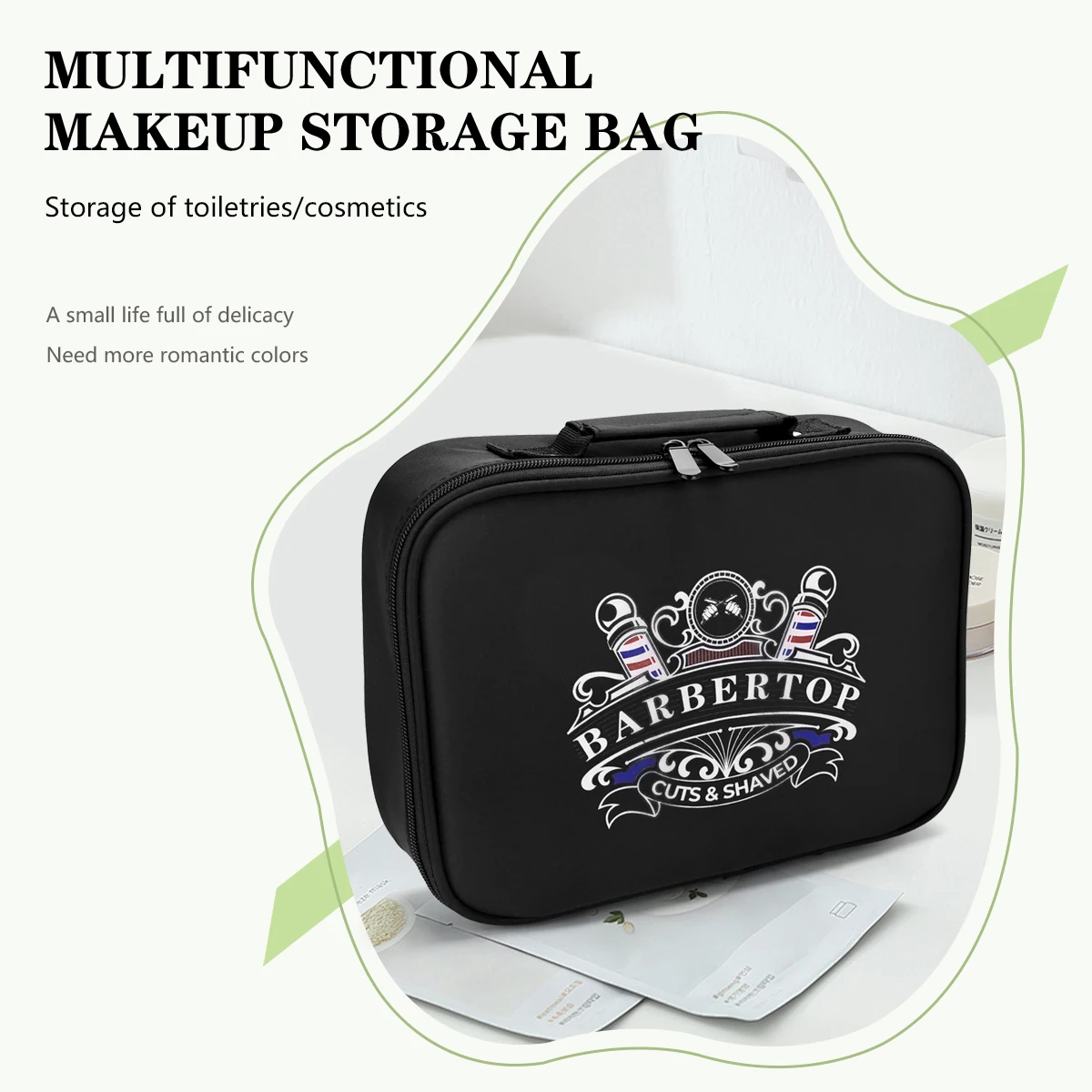Portable Barber Tool Case, Shockproof Waterproof Trimmer Scissors Bag, Large Capacity Styling Organizer for Travel Storage
Portable Barber Tool Case, Shockproof Waterproof Trimmer Scissors Bag, Large Capacity Styling Organizer for Travel Storage