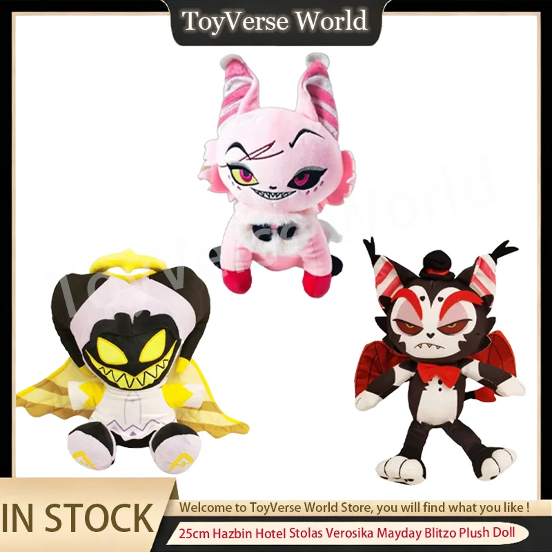 В наличии: Плюшевые куклы Hazbin Hotel (25 см) - Столос, Веросика, Мэйдей, Блицо; Плюшевые куклы Helluva Boss; Милые мягкие плюшевые игрушки; Подарок на день рождения
В наличии: Плюшевые куклы Hazbin Hotel (25 см) - Столос, Веросика, Мэйдей, Блицо; Плюшевые куклы Helluva Boss; Милые мягкие плюшевые игрушки; Подарок на день рождения