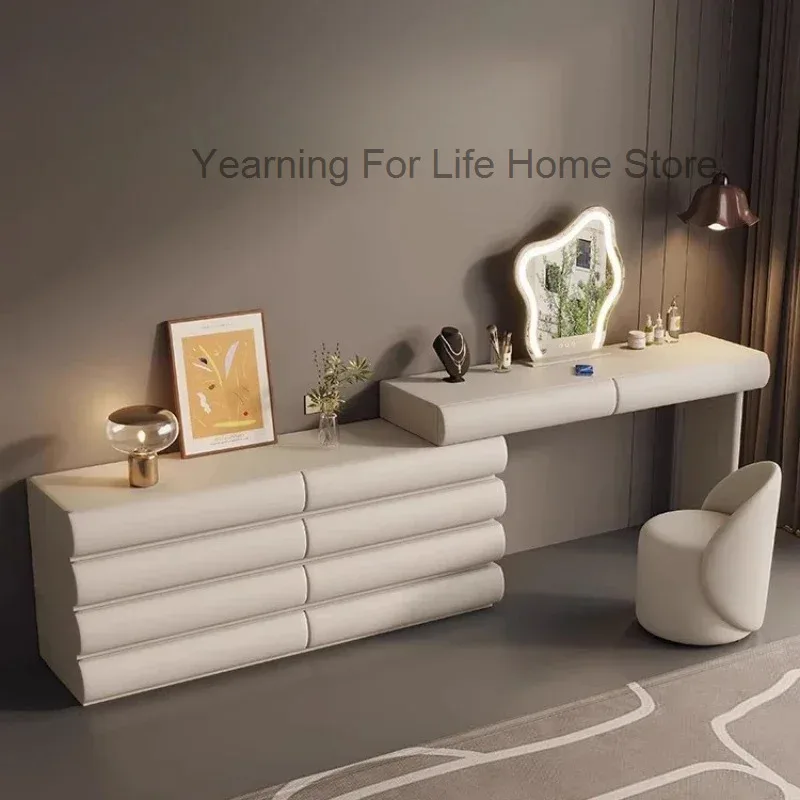 Japanese Modern Luxury Vanity Dresser Storage Women Cabinet Drawer Dressing Table Modern Women Penteadeira Trendy Furniture
Japanese Modern Luxury Vanity Dresser Storage Women Cabinet Drawer Dressing Table Modern Women Penteadeira Trendy Furniture