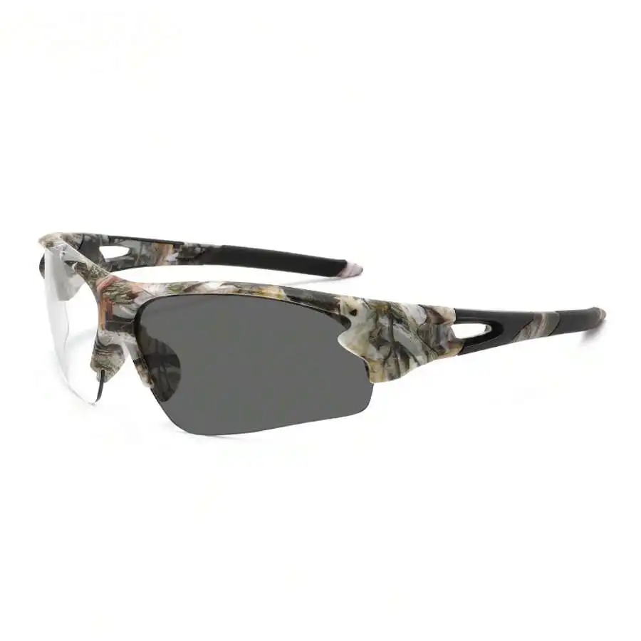 Semi-Rimless Camouflage Sport Sunglasses For Outdoor Cycling Fishing Driving
Semi-Rimless Camouflage Sport Sunglasses For Outdoor Cycling Fishing Driving
