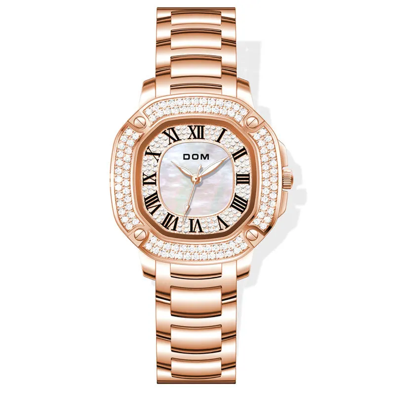 Fashion Light Luxury Elegant Ladies Watch Steel Belt Quartz Waterproof Watch
Fashion Light Luxury Elegant Ladies Watch Steel Belt Quartz Waterproof Watch