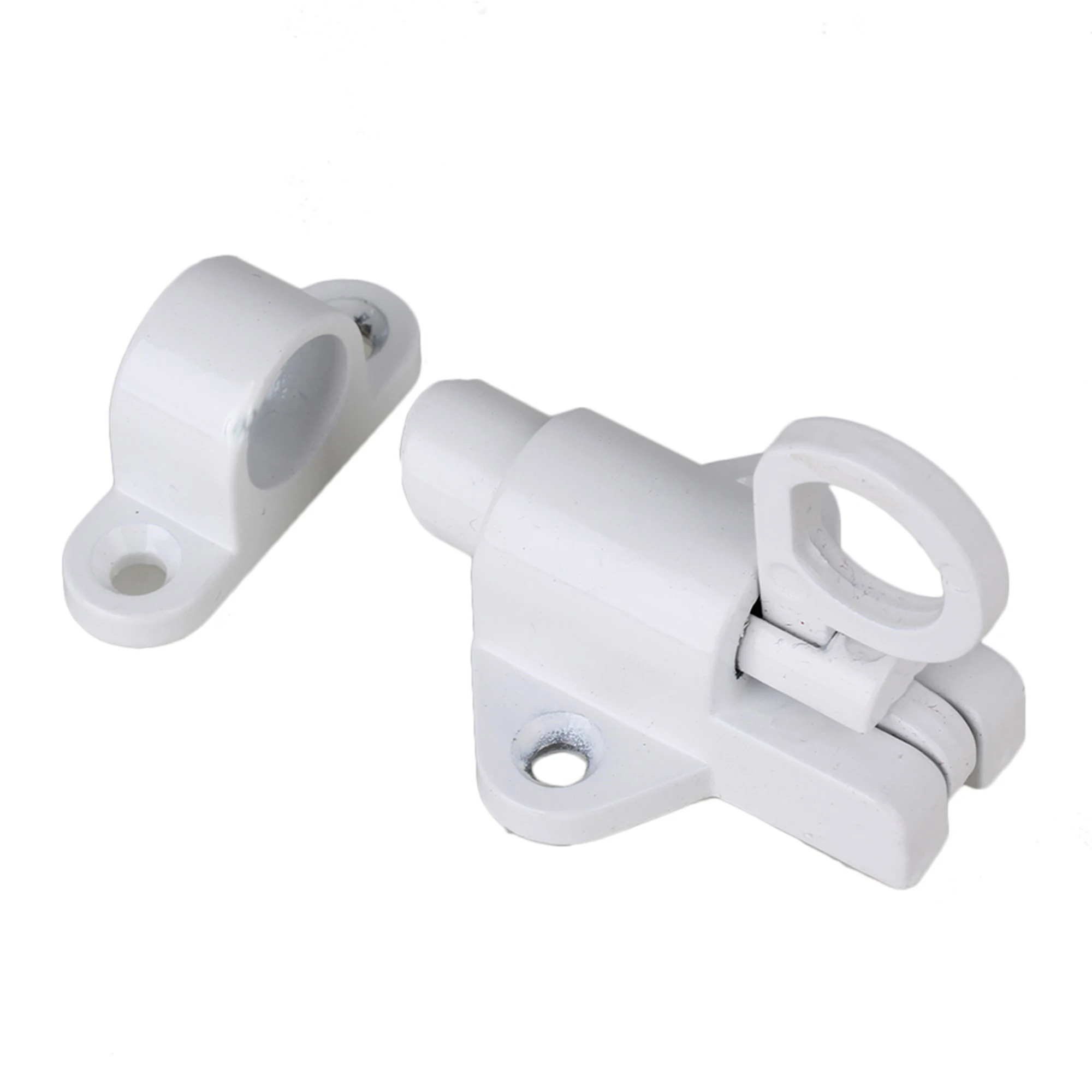 58mm White Locked Spring Loaded Aluminum Alloy Security Barrel Bolt Latch
58mm White Locked Spring Loaded Aluminum Alloy Security Barrel Bolt Latch
