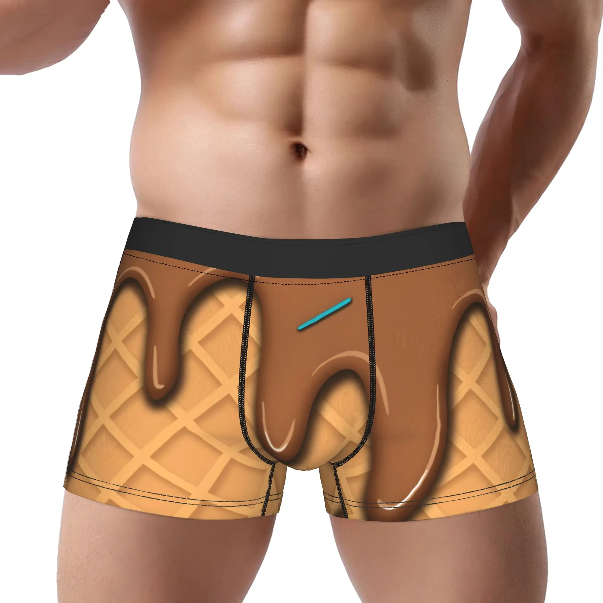 1piece Sweet Melt Chocolate Underpants Homme Panties Male Underwear Ventilate Shorts
1piece Sweet Melt Chocolate Underpants Homme Panties Male Underwear Ventilate Shorts