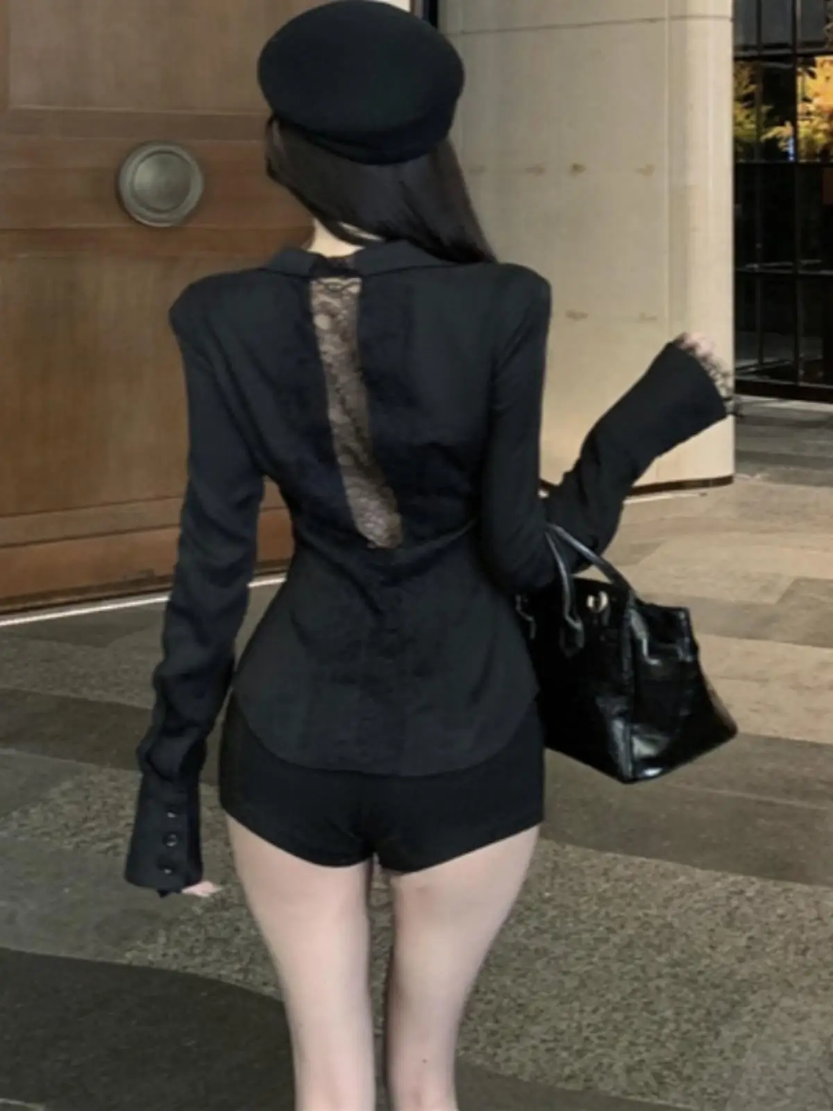 Slim Fit Long Sve кружево в стиле пэчворк ort irt женские маленькие с v-образным вырезом Bla универсальные повседневные модные поездки на работу Sle корейский бренд
Slim Fit Long Sve кружево в стиле пэчворк ort irt женские маленькие с v-образным вырезом Bla универсальные повседневные модные поездки на работу Sle корейский бренд