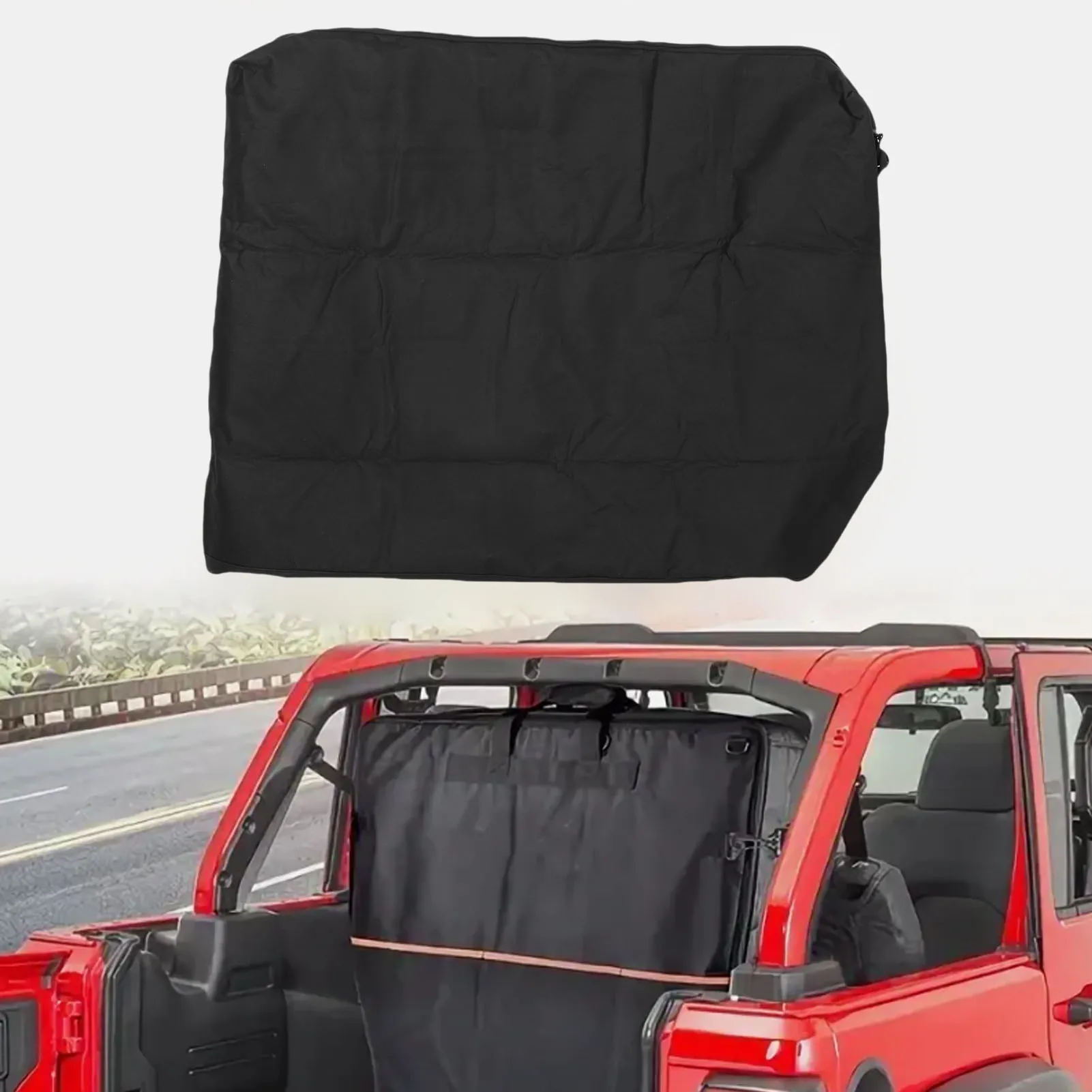 Hard Top Freedom Panel Storage Bag with Handle Replacement for Wrangler JK JKU JL JLU 2007–2025 Hard Top Storage Bag Black
Hard Top Freedom Panel Storage Bag with Handle Replacement for Wrangler JK JKU JL JLU 2007–2025 Hard Top Storage Bag Black
