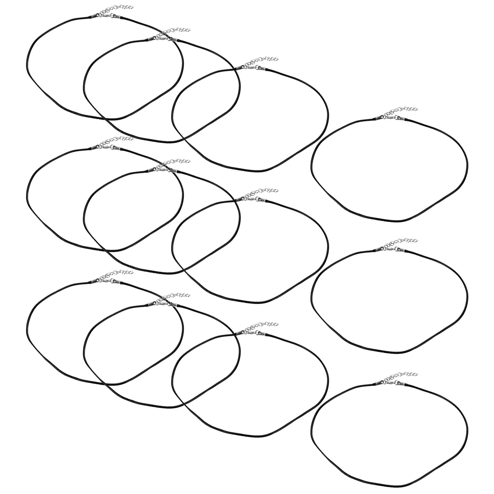 20Pcs Stainless Steel Necklace Accessories Black Braided Imitation Cord for DIY Jewelry Making Wax Rope Chain with
20Pcs Stainless Steel Necklace Accessories Black Braided Imitation Cord for DIY Jewelry Making Wax Rope Chain with