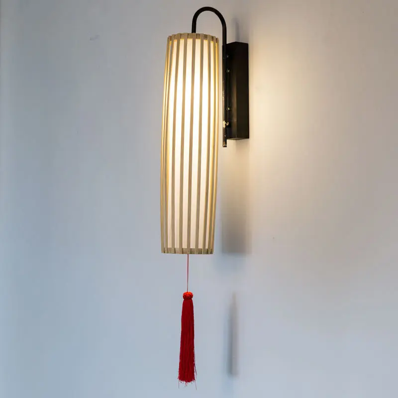 Classical Bamboo Wall Sconce Handmade Cylinder Wood Lamp Bedside Corridor Aisle Doorway Bar Hotel Cafe China Style Zen Lighting
Classical Bamboo Wall Sconce Handmade Cylinder Wood Lamp Bedside Corridor Aisle Doorway Bar Hotel Cafe China Style Zen Lighting