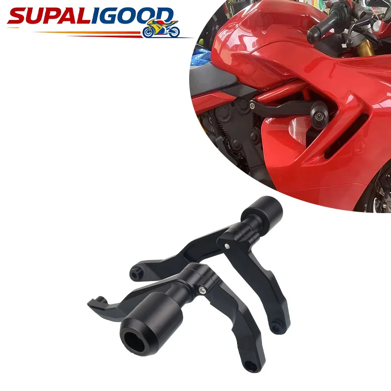 NEW Motorcycle Bumper Frame Slider Protector Body Engine Fall Protection Fairing Collision Pad For Ducati SuperSport 950 950S s
NEW Motorcycle Bumper Frame Slider Protector Body Engine Fall Protection Fairing Collision Pad For Ducati SuperSport 950 950S s