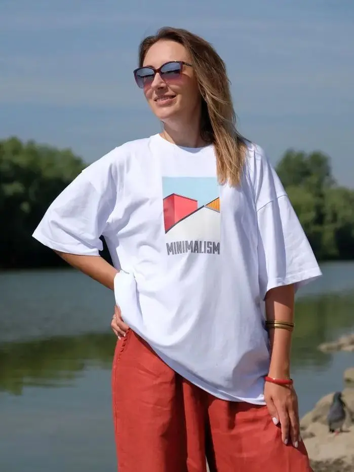 American-style Color Pattern Letter Printed Pure Cotton Loose European and American Fashion Youthful Top T-shirt with White Base
American-style Color Pattern Letter Printed Pure Cotton Loose European and American Fashion Youthful Top T-shirt with White Base