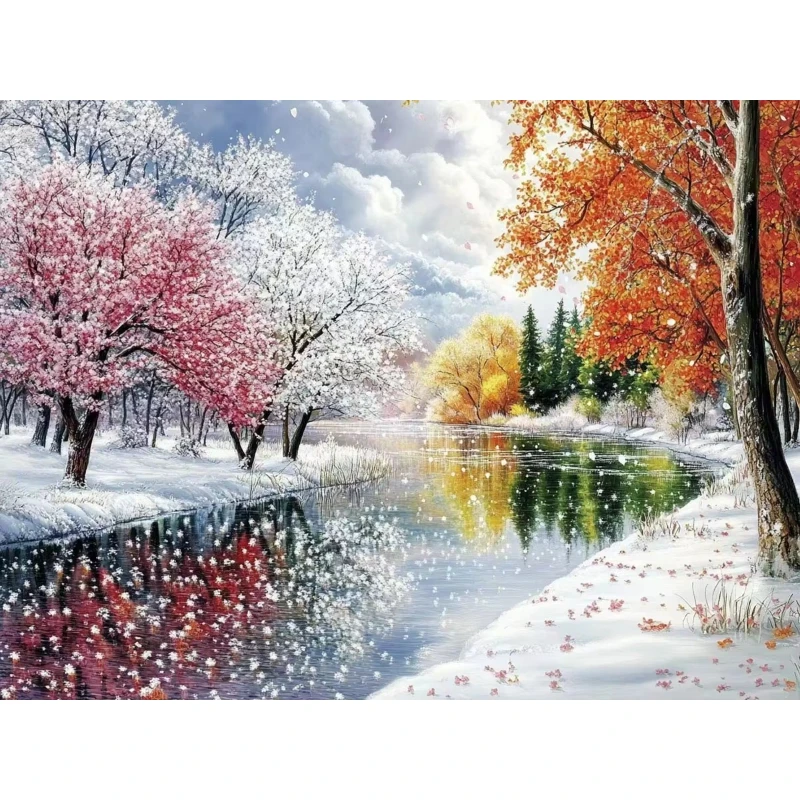 Beauty Winter Snow Scenery 500/1000/1200/2000 PCS Jigsaw Puzzles Family Activity Games for Gameroom Bedroom Gifts Home Decor
Beauty Winter Snow Scenery 500/1000/1200/2000 PCS Jigsaw Puzzles Family Activity Games for Gameroom Bedroom Gifts Home Decor