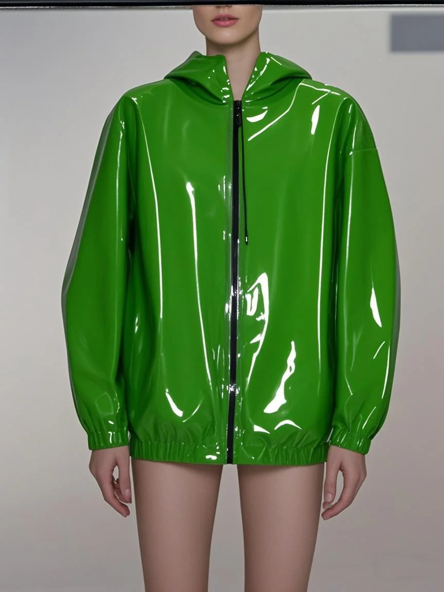 Gummi Latex Rubber Top sports jacket Handmade Cosplay Hood
Gummi Latex Rubber Top sports jacket Handmade Cosplay Hood