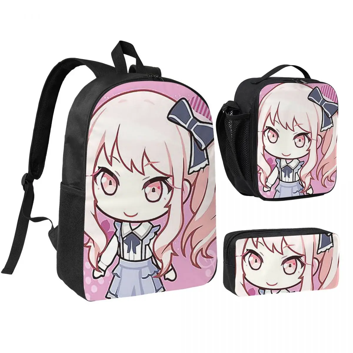 Mizuki Akiyama Chib Backpack Boys Girls BookBag School Bag Shoulder Bags 3ps Insulated Lunch Bag Pencil Case
Mizuki Akiyama Chib Backpack Boys Girls BookBag School Bag Shoulder Bags 3ps Insulated Lunch Bag Pencil Case
