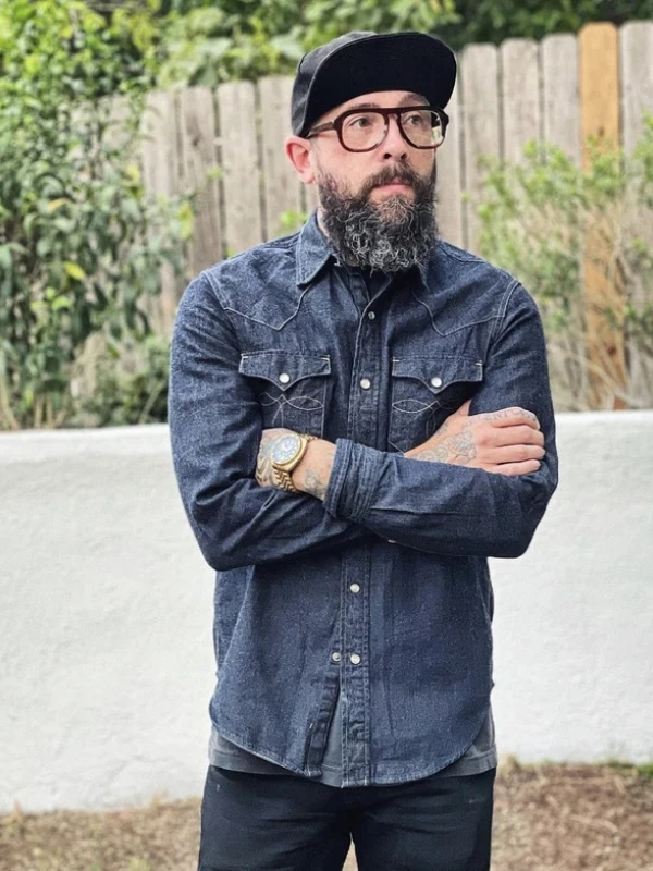 Retro Classic Men's Denim irt Wear Resistant Waed Cotton Jeans Jaet with ket Faion Urban Sle Stand Fit Long S...
Retro Classic Men's Denim irt Wear Resistant Waed Cotton Jeans Jaet with ket Faion Urban Sle Stand Fit Long S...