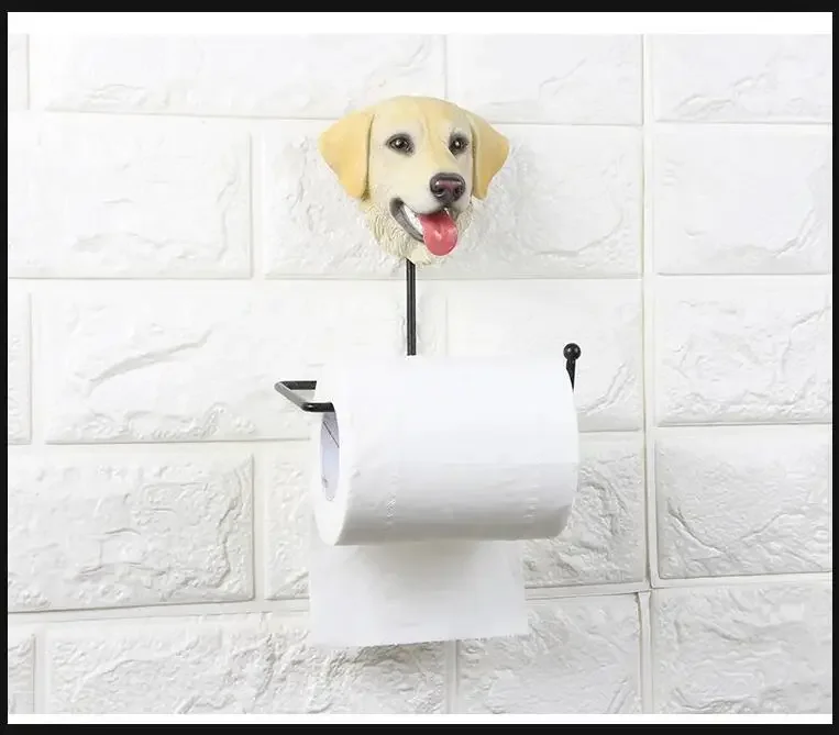 Free Punch Wall-mounted Towel Rack Towel Rack Roll Holder Cute Dog Toilet Tray Kitchen Bathroom Toilet Tissue Box
Free Punch Wall-mounted Towel Rack Towel Rack Roll Holder Cute Dog Toilet Tray Kitchen Bathroom Toilet Tissue Box