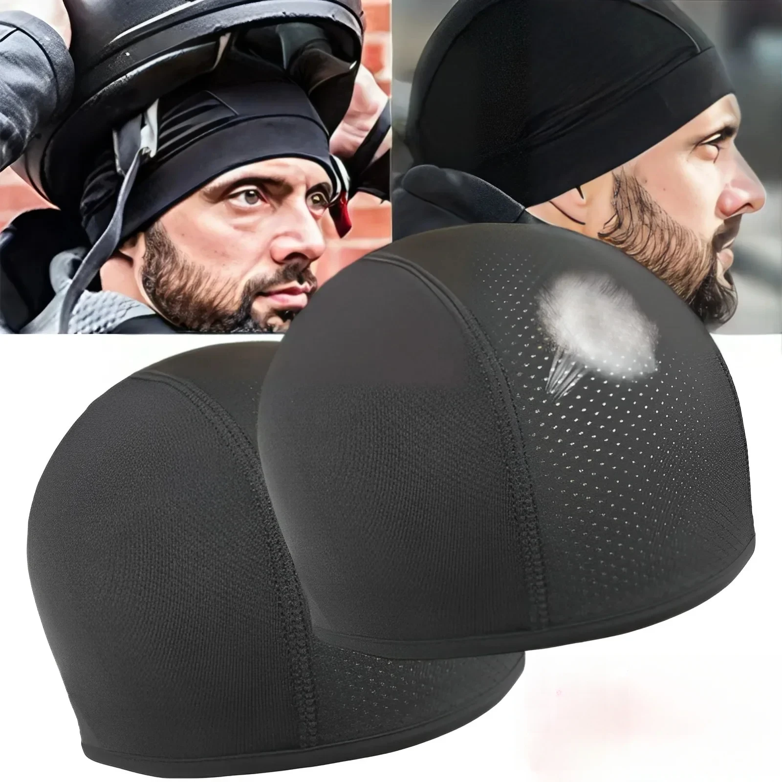 Breathable Helmet Liners - Quick-Dry Under Helmet Beanie for Motocross & Motorcycle Racing
Breathable Helmet Liners - Quick-Dry Under Helmet Beanie for Motocross & Motorcycle Racing