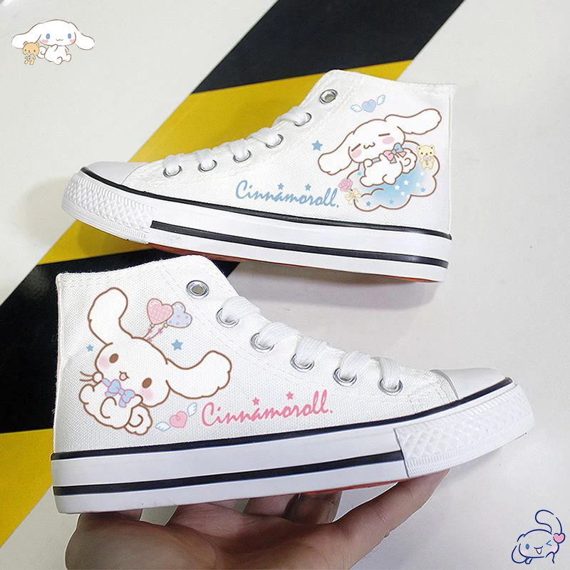 Y2K Cinnamoroll Shoes Новые парусиновые туфли Kawaii Sanrio Kuromi Аниме Мультфильм Милые новые высокие парусиновые туфли Высокие игрушки для девочек
Y2K Cinnamoroll Shoes Новые парусиновые туфли Kawaii Sanrio Kuromi Аниме Мультфильм Милые новые высокие парусиновые туфли Высокие игрушки для девочек