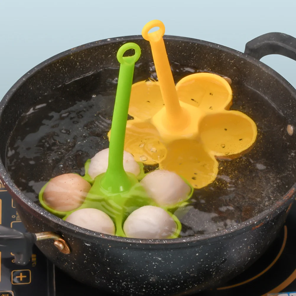2pcs Steaming Maker 5-Holes Silicone Egg Rack Heat-Resistant Kitchen Cooking Tool For Home Hotel Use Multi-Cup Egg Holder
2pcs Steaming Maker 5-Holes Silicone Egg Rack Heat-Resistant Kitchen Cooking Tool For Home Hotel Use Multi-Cup Egg Holder