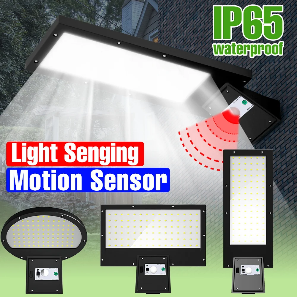 LED Solar Light Outdoor IP65 Waterproof Street Lamp Motion Sensor Exterior Wall Lamps Corridor Courtyard Emergency Lighting
LED Solar Light Outdoor IP65 Waterproof Street Lamp Motion Sensor Exterior Wall Lamps Corridor Courtyard Emergency Lighting