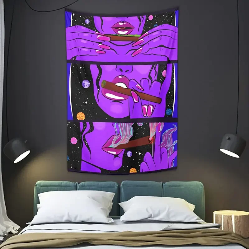 LK01 Hippie Wall Tapestry Psychedelic Smoke Cool Girls Art Mystery Wall Hanging Bedroom Dorm Mandala Yoga Picnic Mat Ethnic Tape
LK01 Hippie Wall Tapestry Psychedelic Smoke Cool Girls Art Mystery Wall Hanging Bedroom Dorm Mandala Yoga Picnic Mat Ethnic Tape
