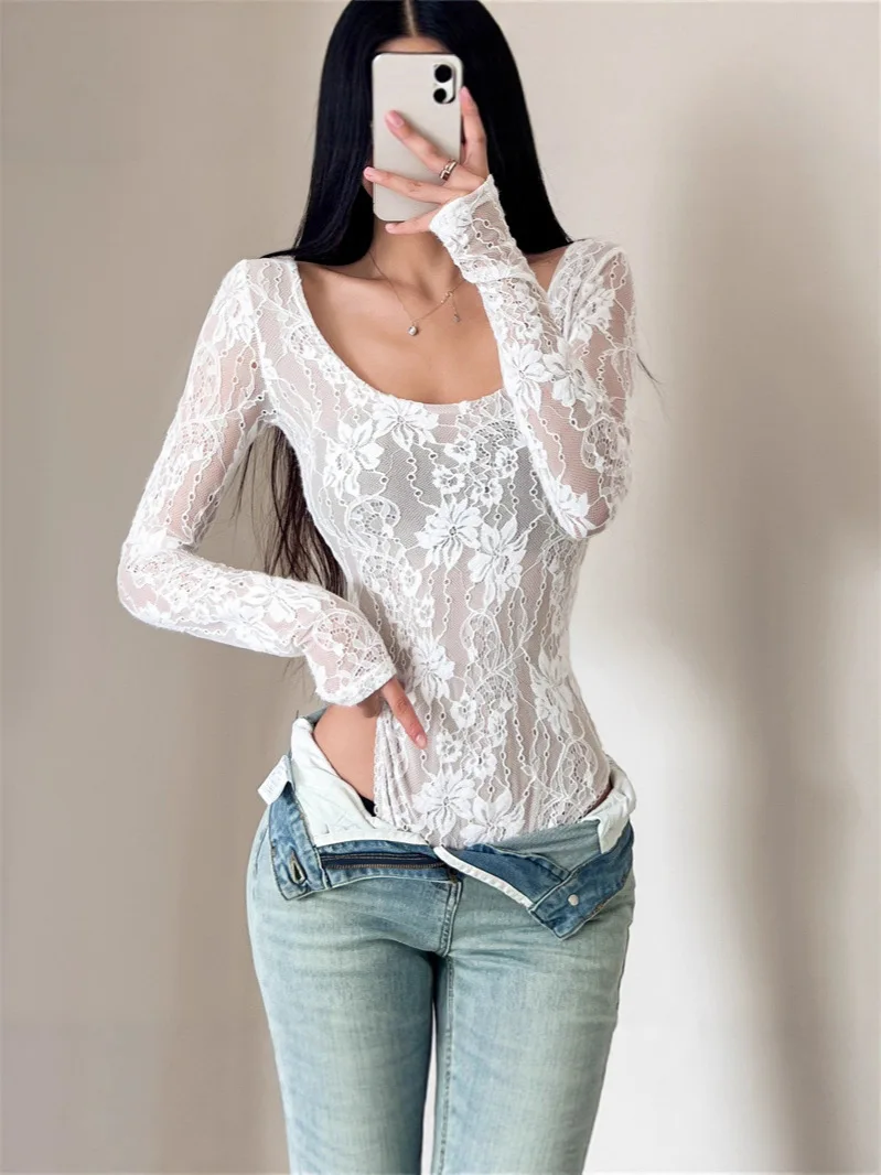 Соблазнительное боди. Прозрачное боди с цветочной вышивкой. Боди с длинными рукавами. Двойной круглый купальник с петлей на пальцах.
Соблазнительное боди. Прозрачное боди с цветочной вышивкой. Боди с длинными рукавами. Двойной круглый купальник с петлей на пальцах.