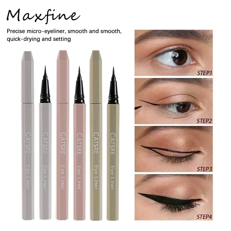 Maxfine 3 Color Liquid Eyeliner Natural Long Lasting Easy To Apply Waterproof Quick Dry Professional Fashion Eyeliner 2ml
Maxfine 3 Color Liquid Eyeliner Natural Long Lasting Easy To Apply Waterproof Quick Dry Professional Fashion Eyeliner 2ml