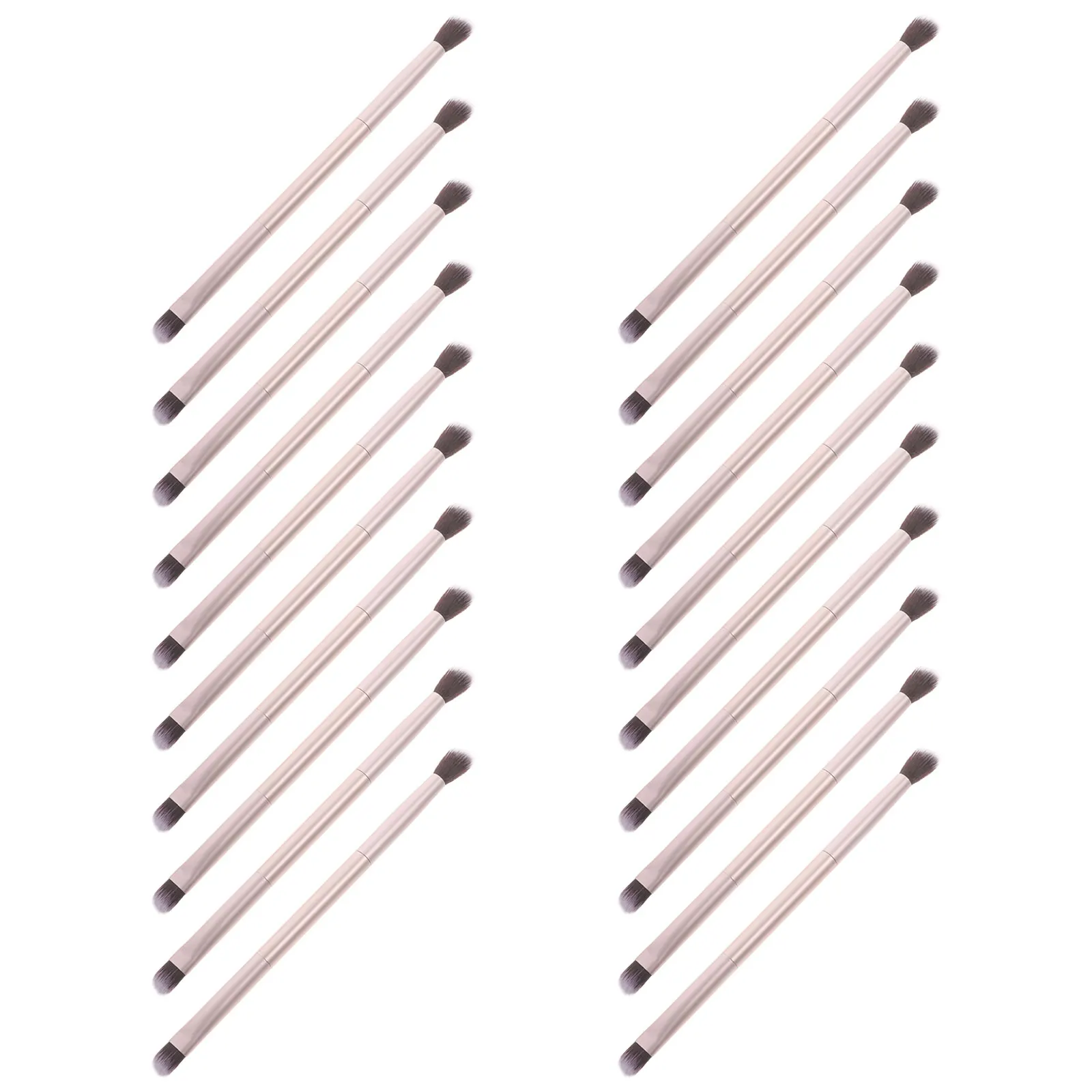 20pcs Eyeshadow Brushes Double Headed Makeup Brush Set Tools Blending Bristles For Eye Shadow Nose Shadow Women Soft
20pcs Eyeshadow Brushes Double Headed Makeup Brush Set Tools Blending Bristles For Eye Shadow Nose Shadow Women Soft