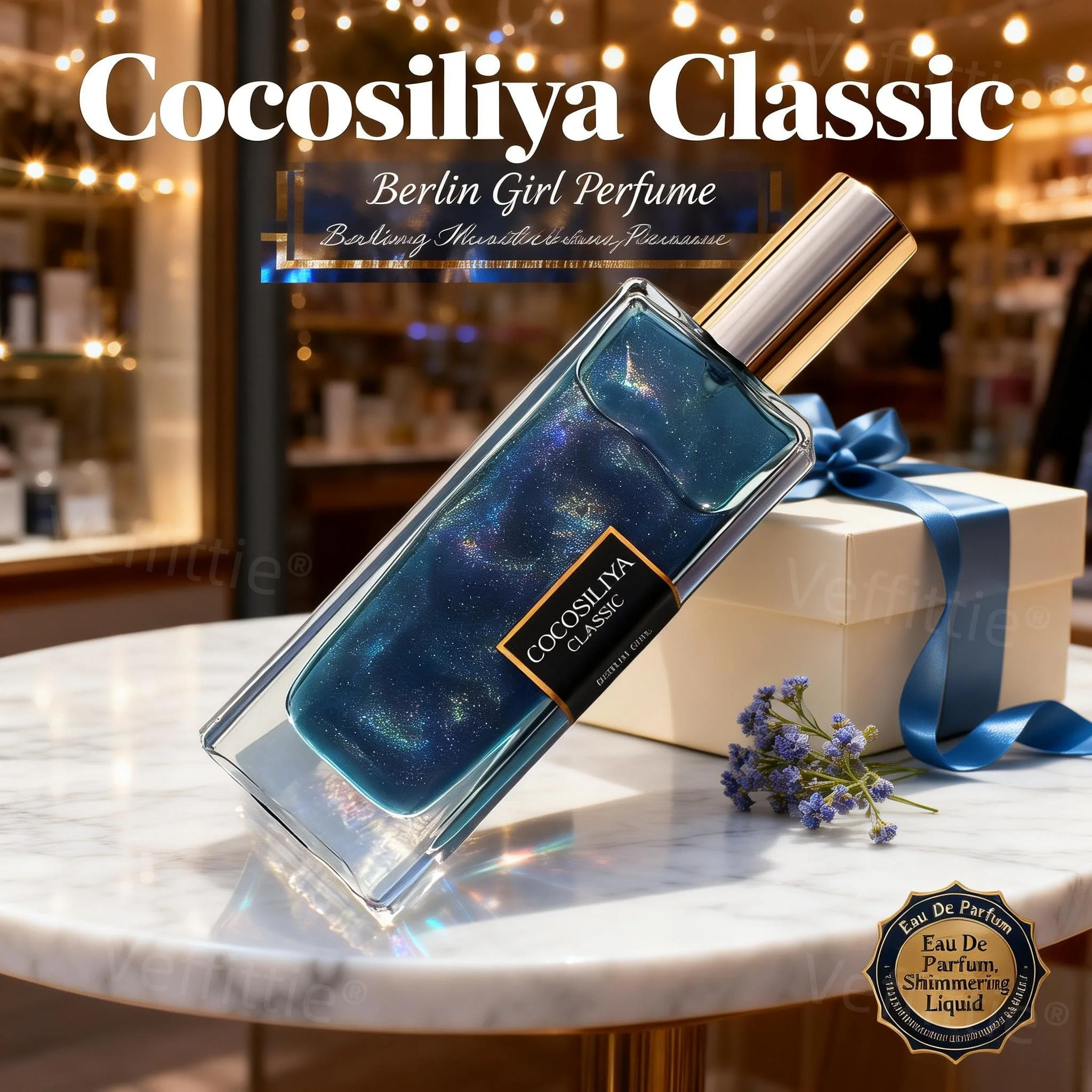 Elegant Floral Amber Eau De Parfum, 50ml Shimmer Liquid Bottle, Gentle Home & Outing Aroma, Delicate Scent for Tasteful People
Elegant Floral Amber Eau De Parfum, 50ml Shimmer Liquid Bottle, Gentle Home & Outing Aroma, Delicate Scent for Tasteful People