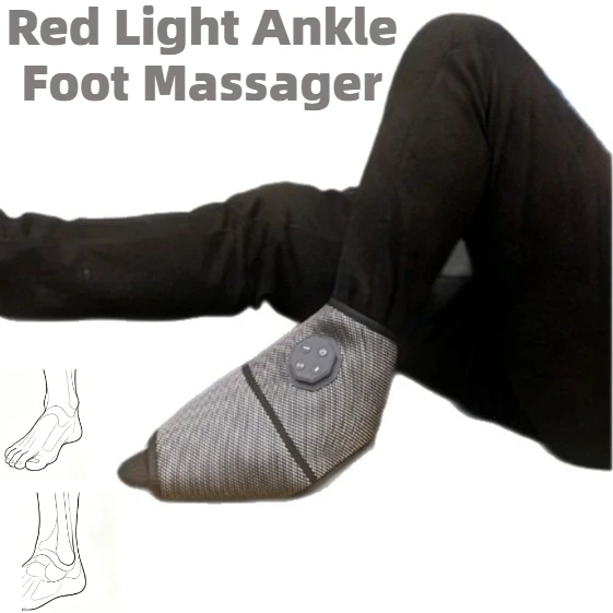 Ankle Foot Massager Red Light Heat Therapy Deep Kneading for Sprain Joint Pain Relief
Ankle Foot Massager Red Light Heat Therapy Deep Kneading for Sprain Joint Pain Relief