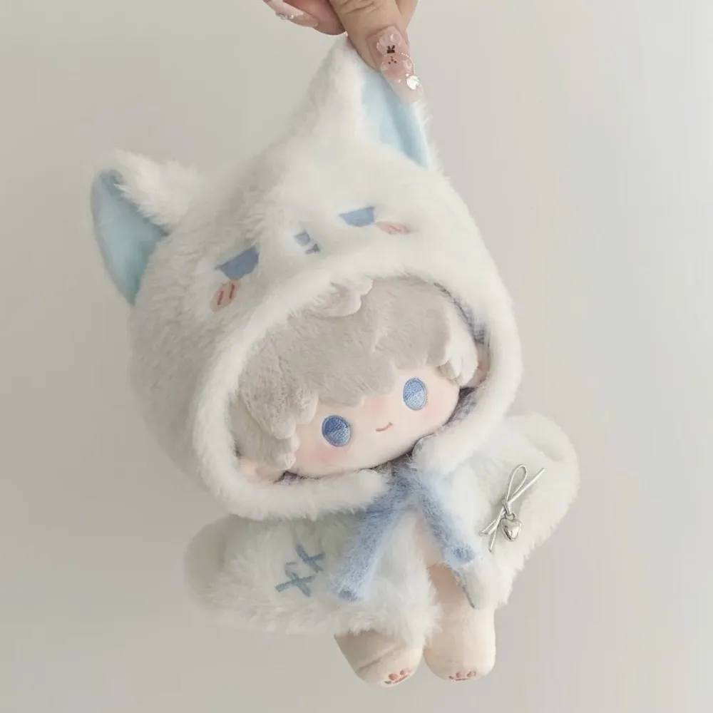 Plush Cloak 10cm Cotton Doll Clothes Suit Dress Up 20cm Doll Clothes Outfit Blue Cute Doll Clothes Set Children's Gift
Plush Cloak 10cm Cotton Doll Clothes Suit Dress Up 20cm Doll Clothes Outfit Blue Cute Doll Clothes Set Children's Gift
