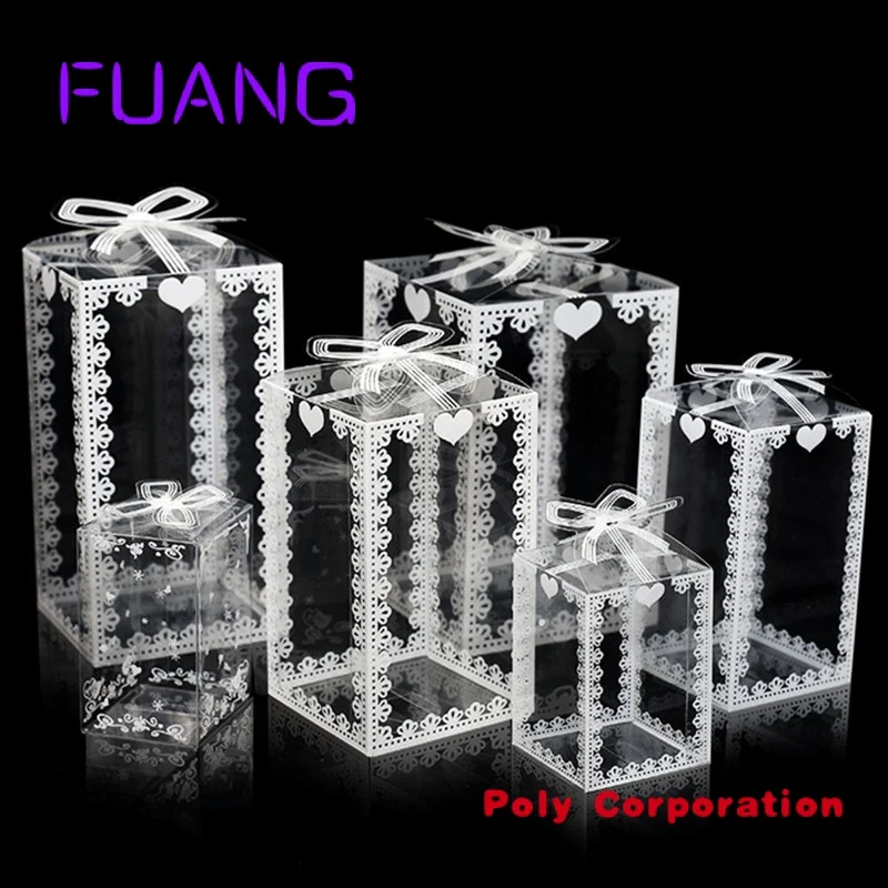 Custom Clear PVC Box Packaging Wedding Christmas Favor Cake Packaging Chocolate Candy Dragee Apple Gift Epacking box for small
Custom Clear PVC Box Packaging Wedding Christmas Favor Cake Packaging Chocolate Candy Dragee Apple Gift Epacking box for small