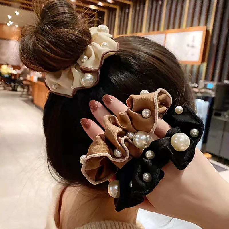 Минималистичный жемчужный однотонный резинка для волос, женский модный аксессуар для волос, тканевая эластичная повязка для волос для хвостиков и булочек
Минималистичный жемчужный однотонный резинка для волос, женский модный аксессуар для волос, тканевая эластичная повязка для волос для хвостиков и булочек