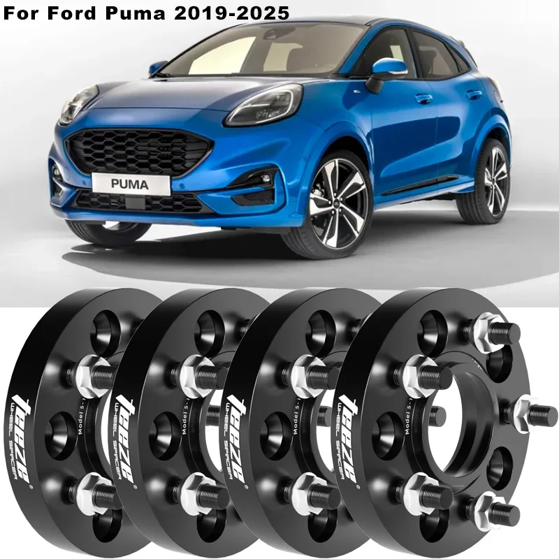 2/4 шт. 5x108 63,4 M12x1,5 для Ford Puma 2019-2025, фланцевая пластина T6-7075, проставки для колес, алюминиевая втулка, расширенный адаптер 
2/4 шт. 5x108 63,4 M12x1,5 для Ford Puma 2019-2025, фланцевая пластина T6-7075, проставки для колес, алюминиевая втулка, расширенный адаптер