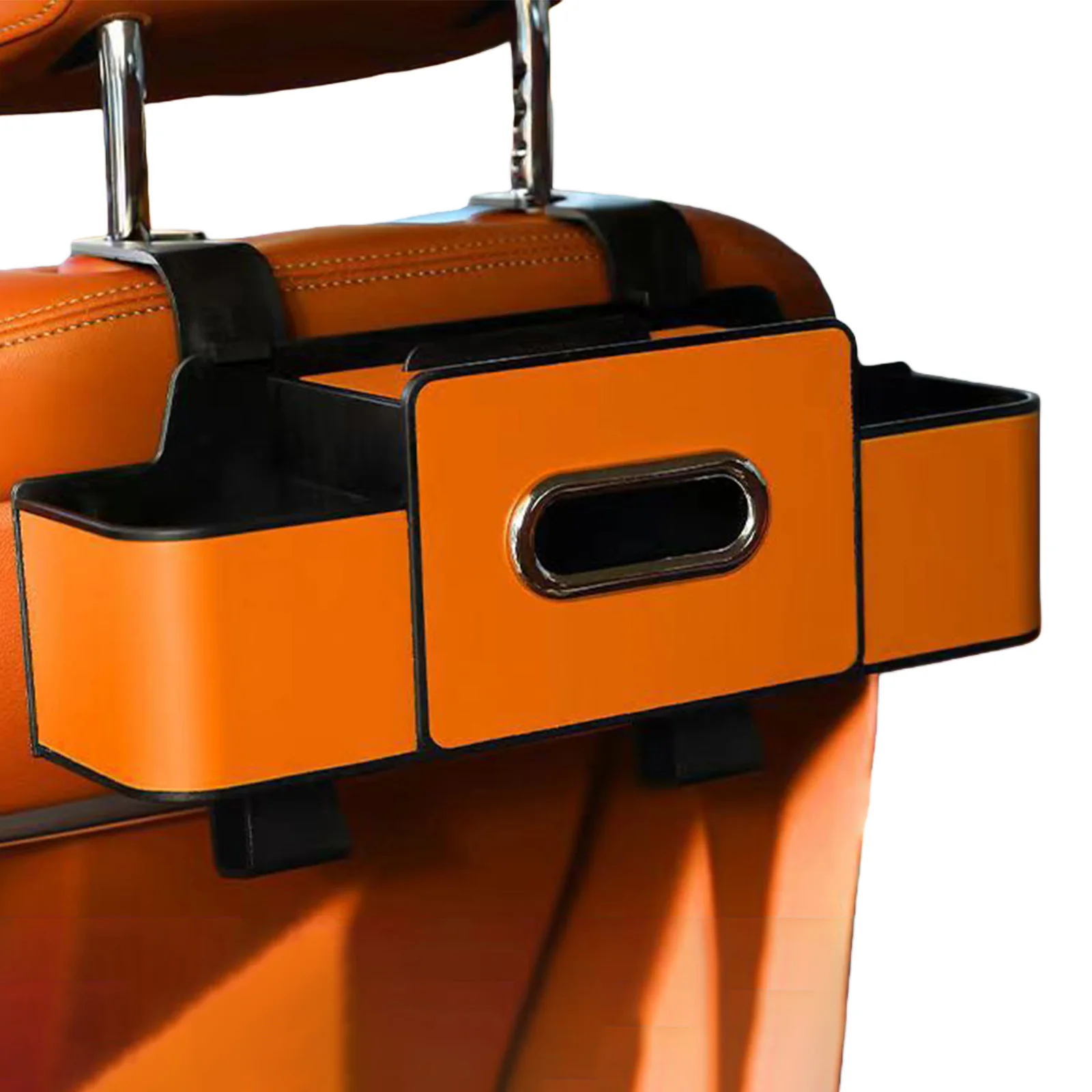 Multifunctional Car Organizer with Cup Holder Tissue Box and Hooks Auto Drink Snack Phone Tray Automotive Travel Accessories
Multifunctional Car Organizer with Cup Holder Tissue Box and Hooks Auto Drink Snack Phone Tray Automotive Travel Accessories