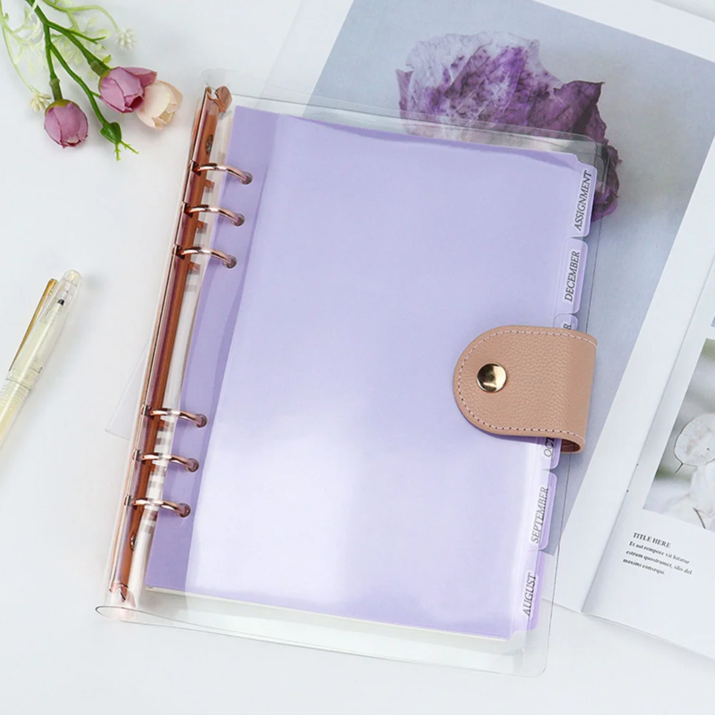 Plastic Binder Dividers Writable Tabs Index Dividers for Notepad Colored Tabs Separator Loose Leaf Binders Notebook Refill Hole
Plastic Binder Dividers Writable Tabs Index Dividers for Notepad Colored Tabs Separator Loose Leaf Binders Notebook Refill Hole