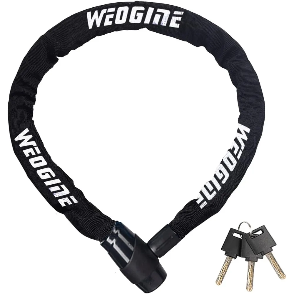 Heavy Duty 2 7ft Anti Theft Bike Chain Lock Waterproof 3 Keys Bicycle Scooter Motorcycle Door
Heavy Duty 2 7ft Anti Theft Bike Chain Lock Waterproof 3 Keys Bicycle Scooter Motorcycle Door