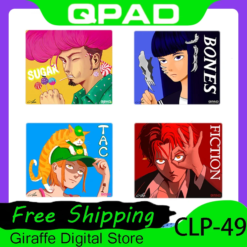 QPAD CLP-49 Gaming Mousepad X Soft Waterproof Fit Cartoon Anime E-sports Mouse Pad 490x420x4mm Custom for Pc Gamer Accessorie
QPAD CLP-49 Gaming Mousepad X Soft Waterproof Fit Cartoon Anime E-sports Mouse Pad 490x420x4mm Custom for Pc Gamer Accessorie