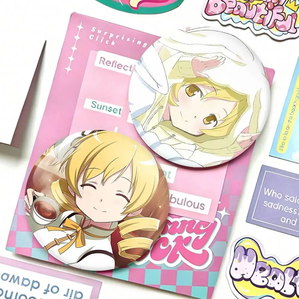 M-Mami T-Tomoe Cartoon Badges 25 32 44 58 75 mm Round Fans Collect Friends Gifts Brooch Souvenir
M-Mami T-Tomoe Cartoon Badges 25 32 44 58 75 mm Round Fans Collect Friends Gifts Brooch Souvenir