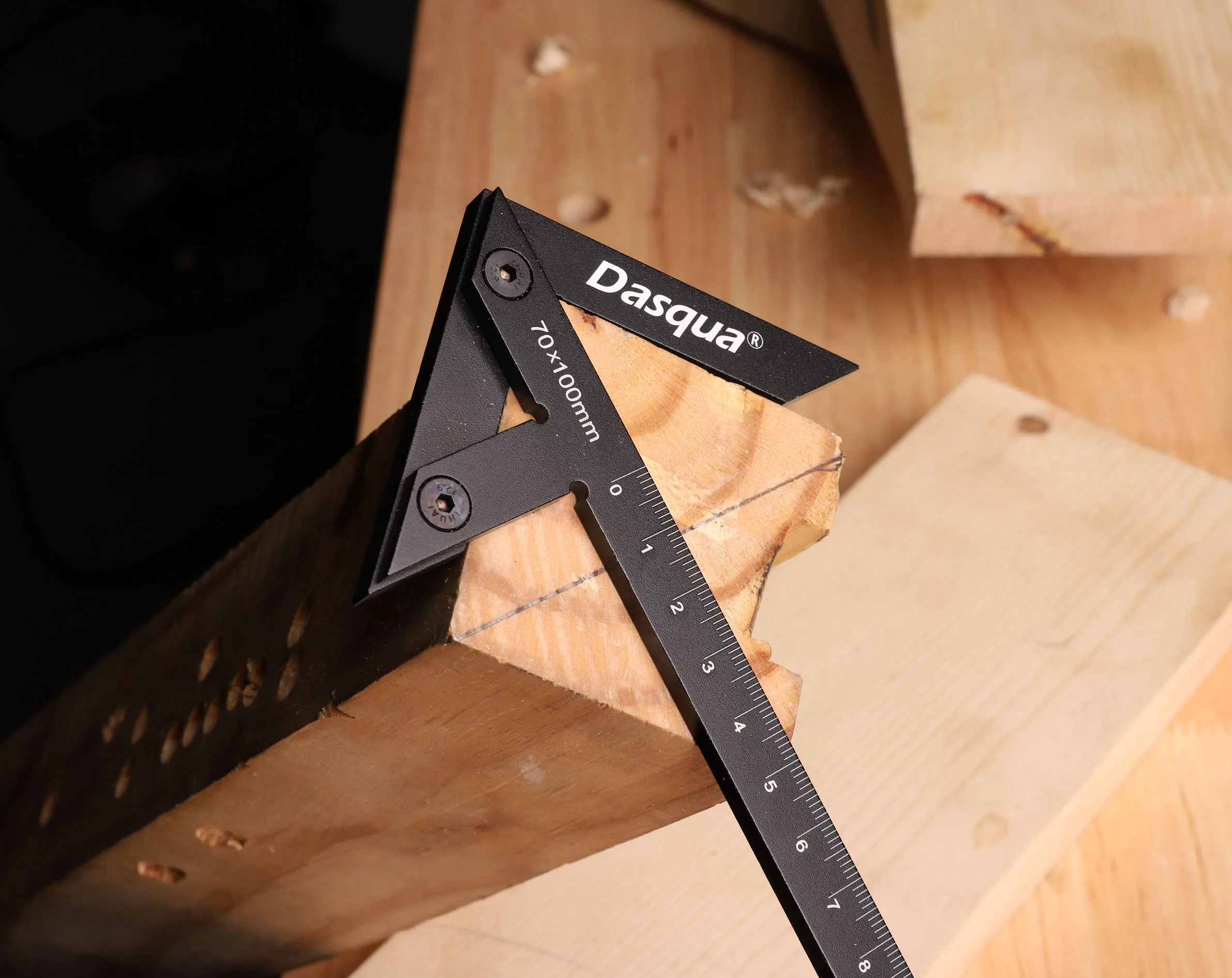 DASQUA Marking Black Precision Layout Solution Gift Box With Rafter Square + Center Square + Scriber+ Demonstration + Gauge
DASQUA Marking Black Precision Layout Solution Gift Box With Rafter Square + Center Square + Scriber+ Demonstration + Gauge
