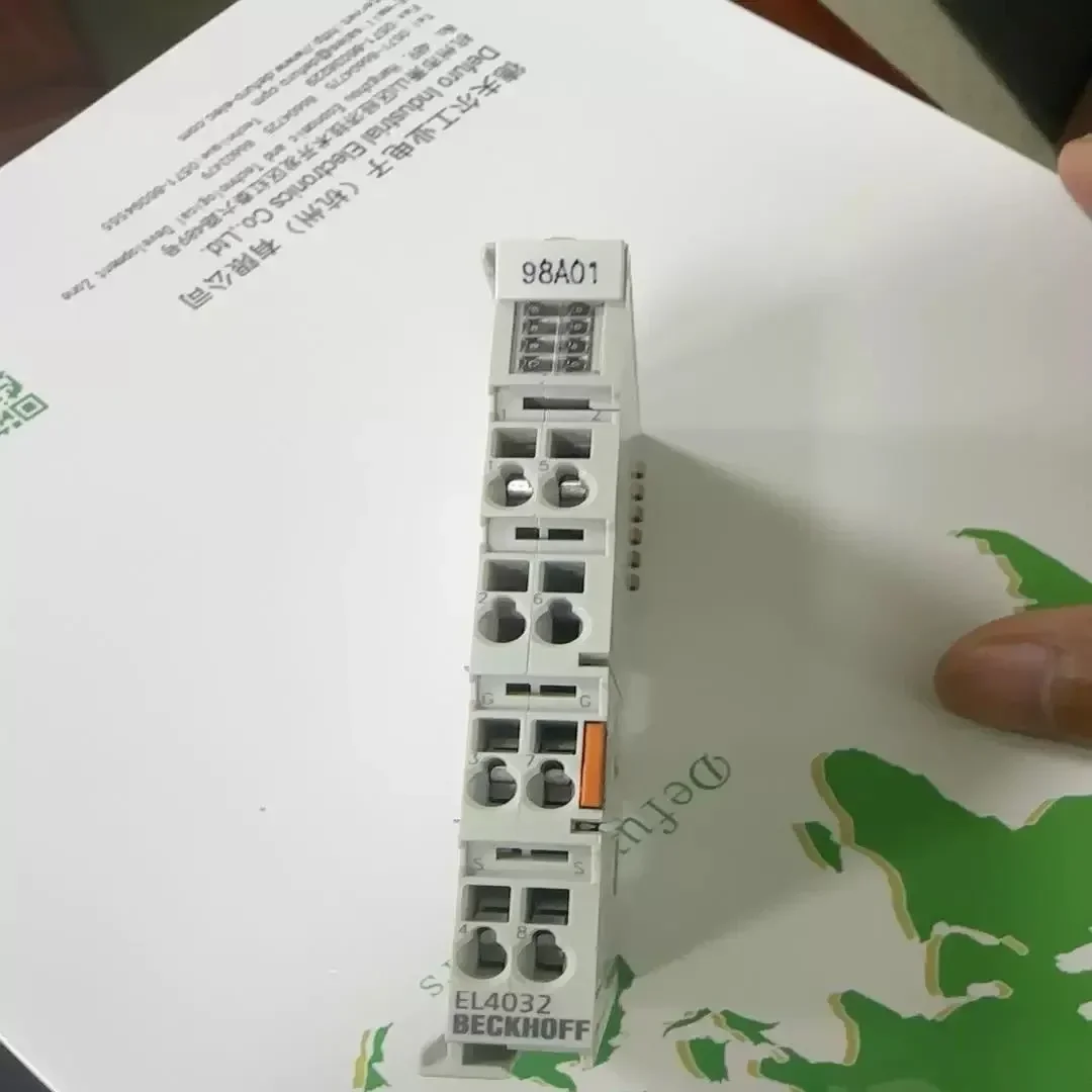 EL4032 EL 4032 PLC Module EtherCAT Terminal 2-Channel Analog Output Module
EL4032 EL 4032 PLC Module EtherCAT Terminal 2-Channel Analog Output Module