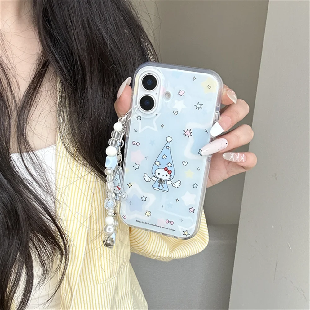 Cute cartoon stars Hello Kitty glossy phone case for iPhone 16 promax 15 pro 14 13 cover with hinged kawaii protective cover
Cute cartoon stars Hello Kitty glossy phone case for iPhone 16 promax 15 pro 14 13 cover with hinged kawaii protective cover