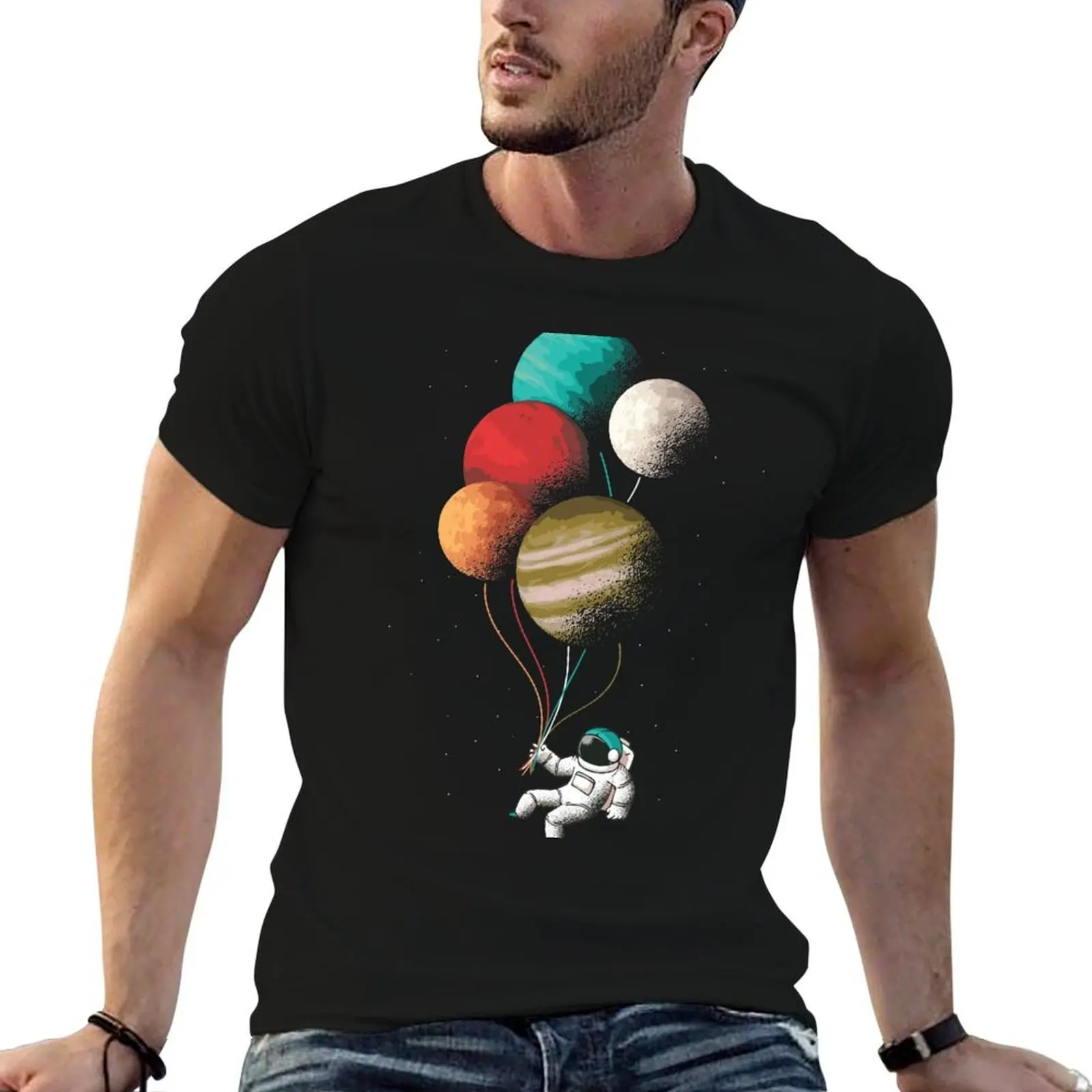 Astronaut Balloons T-Shirt t shirts for man cotton soft t shirt custom print t shirts for man graphic tees T-shirt
Astronaut Balloons T-Shirt t shirts for man cotton soft t shirt custom print t shirts for man graphic tees T-shirt