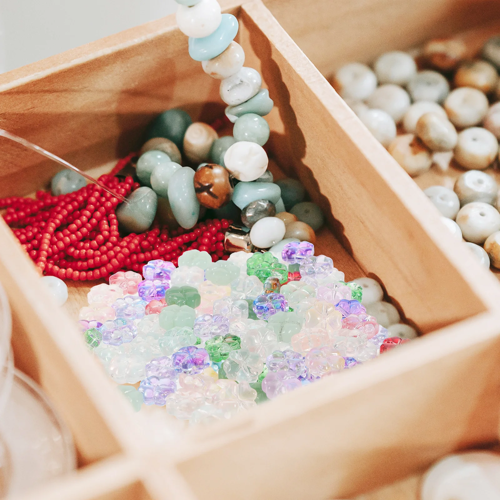 100Pcs Glass Beads Small Round Design with Hole for Crafts DIY Jewelry Making Bracelet Necklace Decorative Spacer Beads
100Pcs Glass Beads Small Round Design with Hole for Crafts DIY Jewelry Making Bracelet Necklace Decorative Spacer Beads